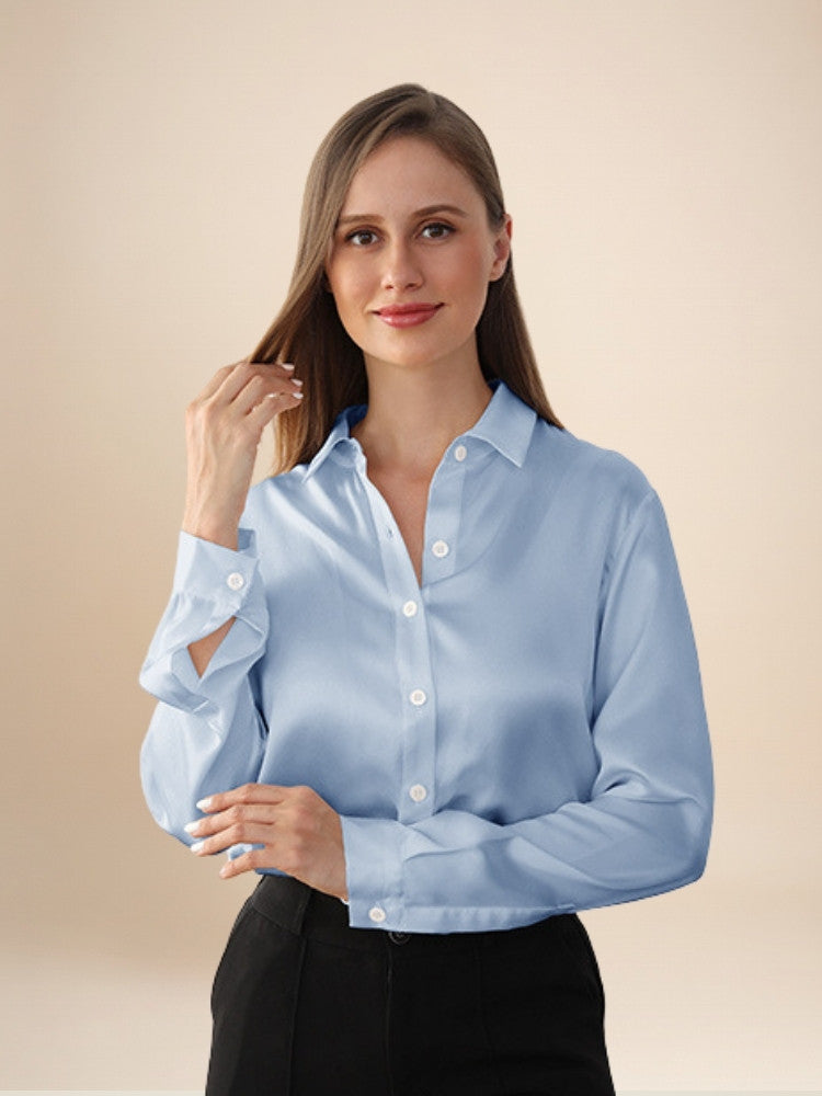 Grace – Classic Silk Blouse | The Silk Avenue