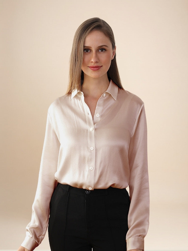 Grace – Classic Silk Blouse | The Silk Avenue