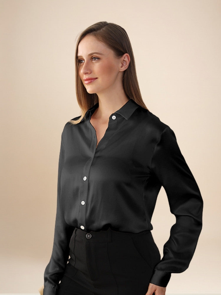 Grace – Classic Silk Blouse | The Silk Avenue