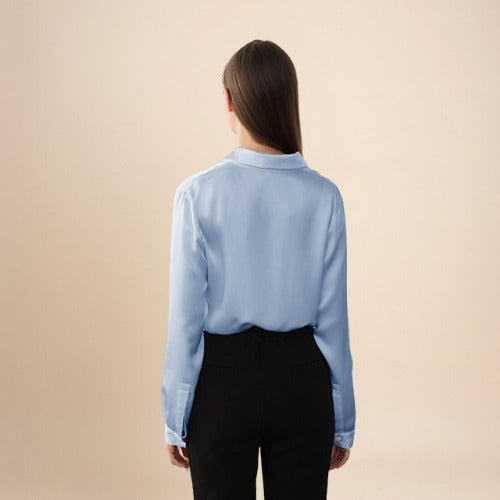 Grace – Classic Silk Blouse | The Silk Avenue