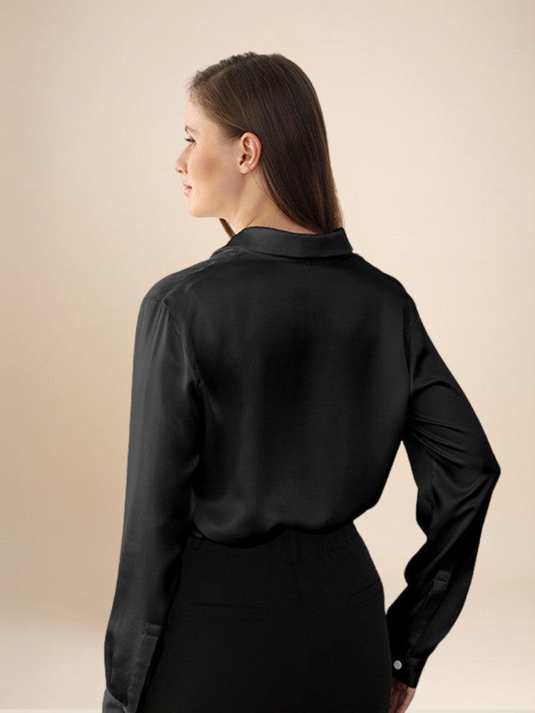 Grace – Classic Silk Blouse | The Silk Avenue