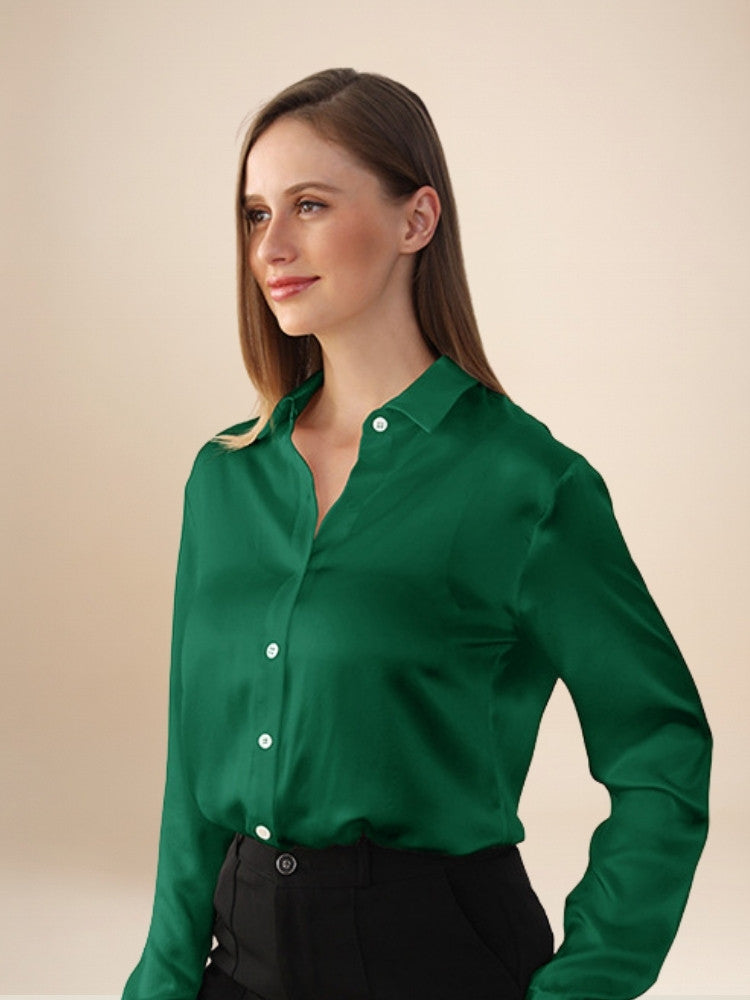 Grace – Classic Silk Blouse | The Silk Avenue