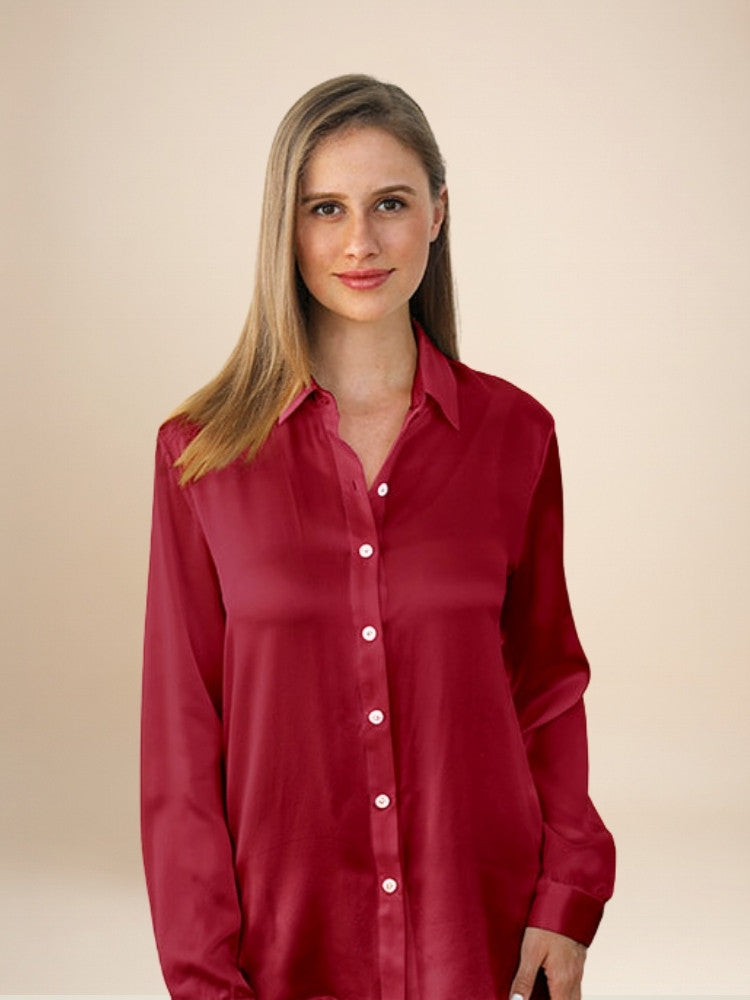Grace – Classic Silk Blouse | The Silk Avenue