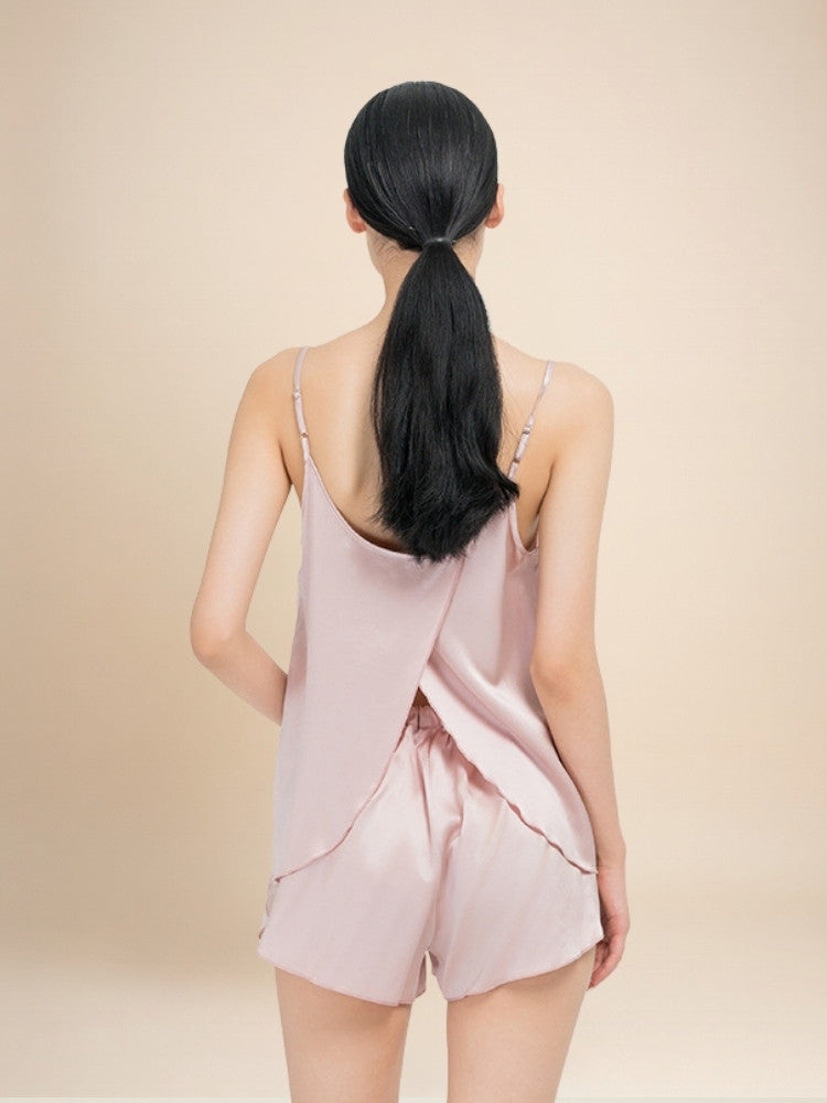 Meirae - Silk Camisole & Shorts Set | The Silk Avenue