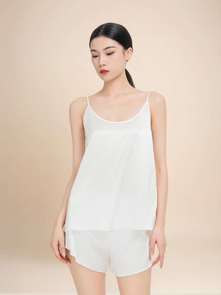 Meirae - Silk Camisole & Shorts Set | The Silk Avenue