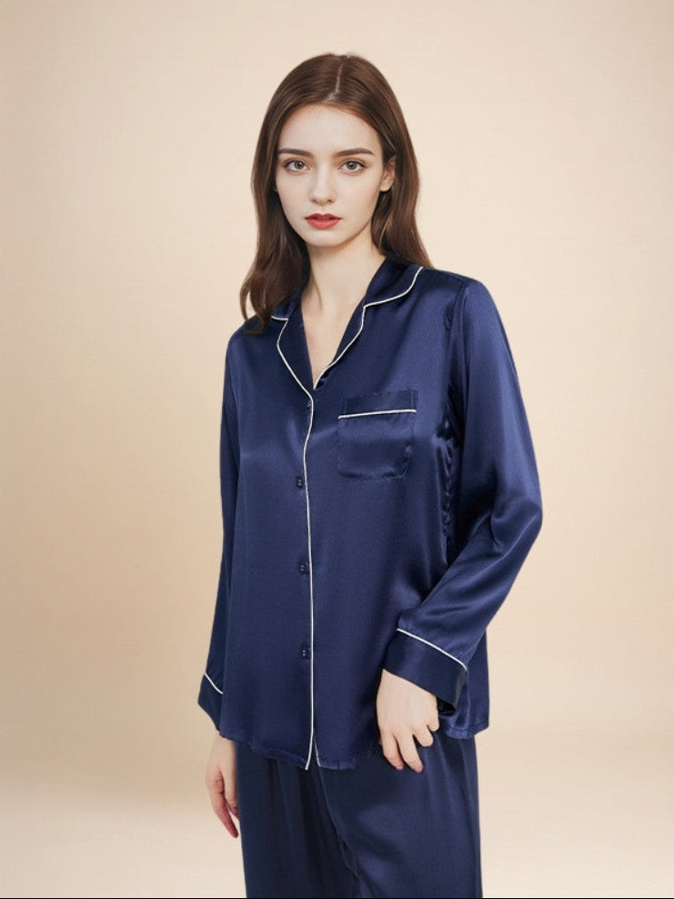 Miriane - Silk Pajama Set | The Silk Avenue