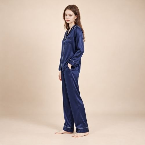 Miriane - Silk Pajama Set | The Silk Avenue