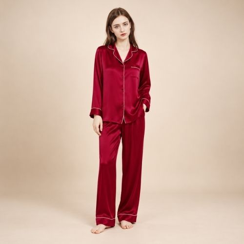 Miriane - Silk Pajama Set | The Silk Avenue