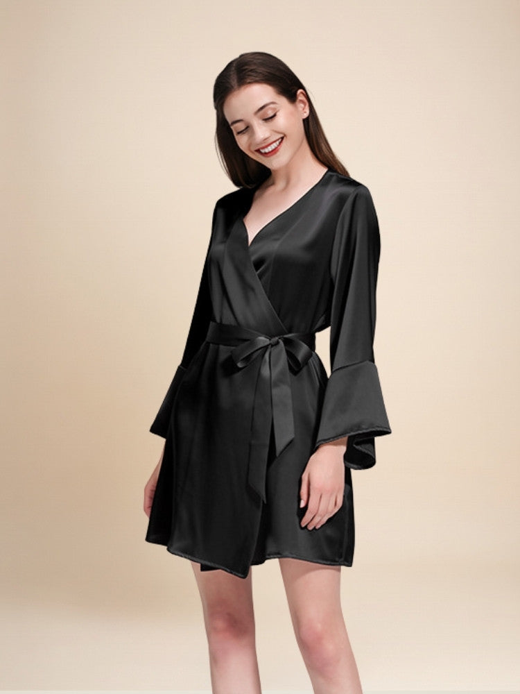 Navira - Silk Wrap Robe | The Silk Avenue