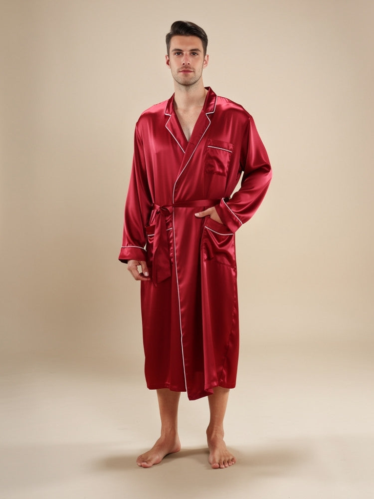 Norell - Long Silk Robe | The Silk Avenue