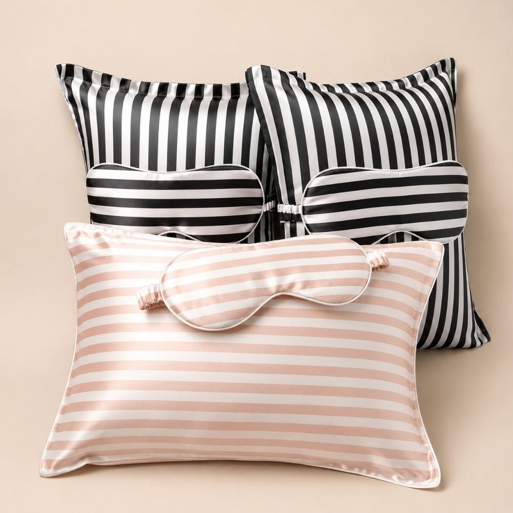 Nova - Silk Eye Mask & Pillow Set | The Silk Avenue