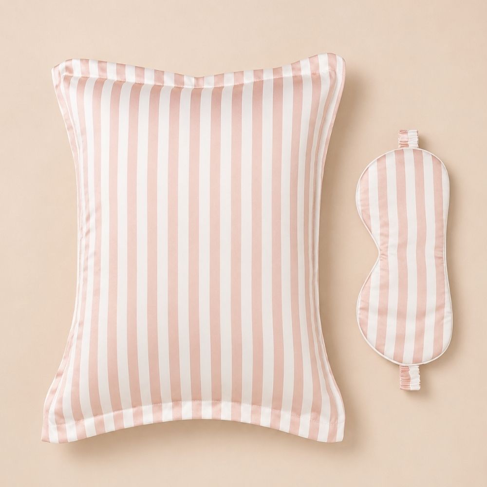 Nova - Silk Eye Mask & Pillow Set | The Silk Avenue