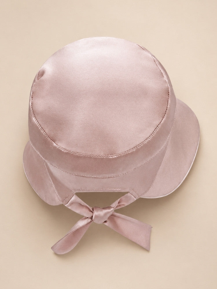 Oravina - Wide-Brim Silk Sun Hat | The Silk Avenue