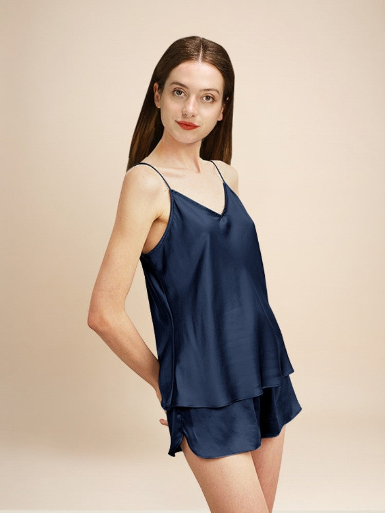 Oreliane - Silk Camisole & Shorts Set | The Silk Avenue