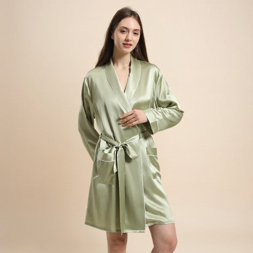 Reliana - Silk Kimono Robe | The Silk Avenue