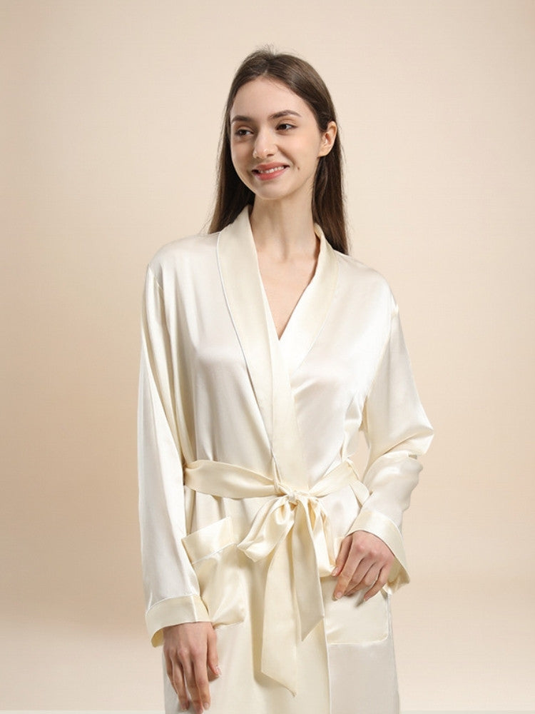 Reliana - Silk Kimono Robe | The Silk Avenue