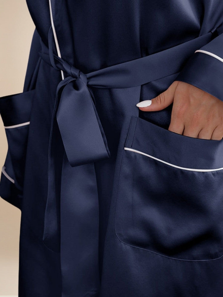Sarvella - Silk Kimono Robe | The Silk Avenue