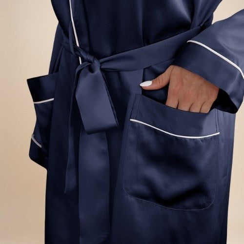 Sarvella - Silk Kimono Robe | The Silk Avenue