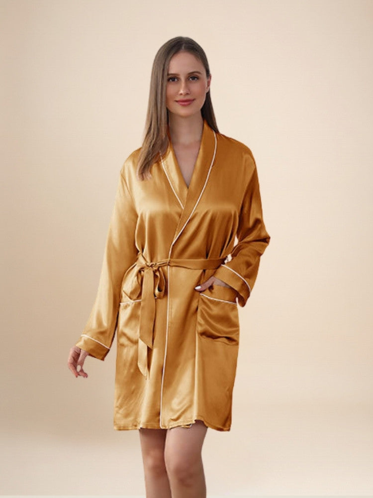 Sarvella - Silk Kimono Robe | The Silk Avenue