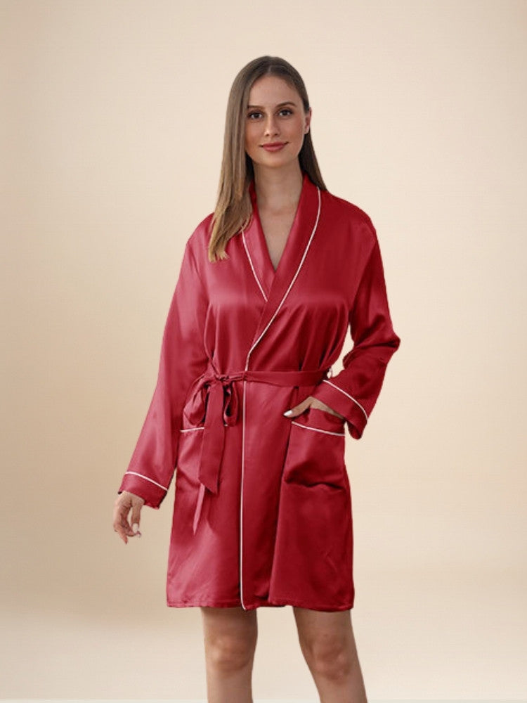 Sarvella - Silk Kimono Robe | The Silk Avenue