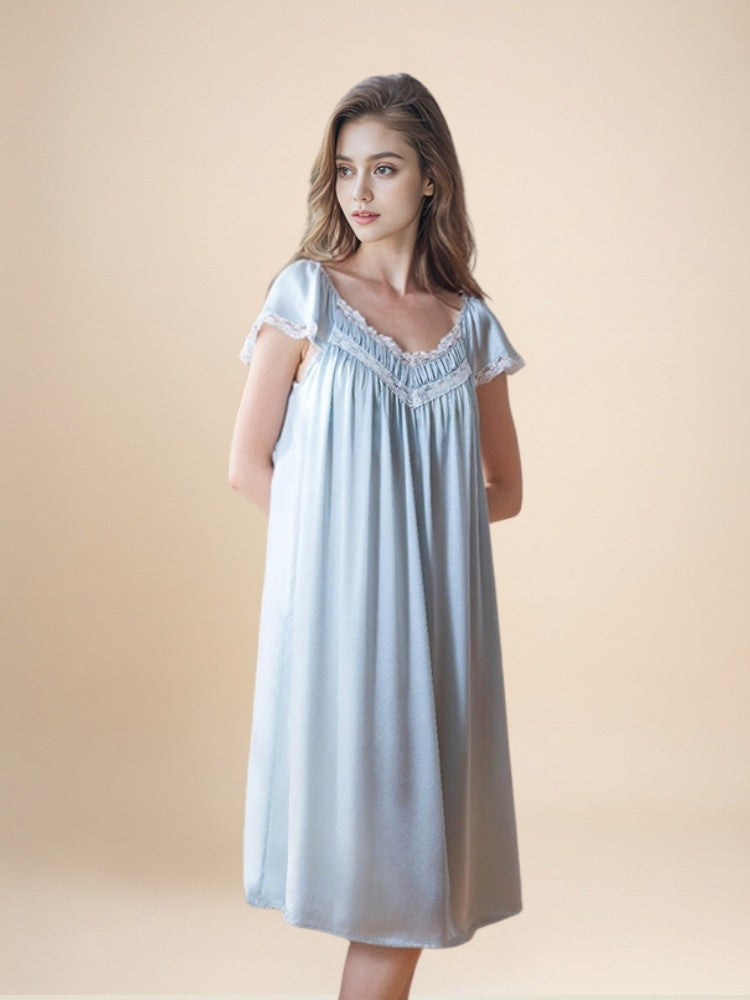 Thalvine - Silk Nightgown | The Silk Avenue