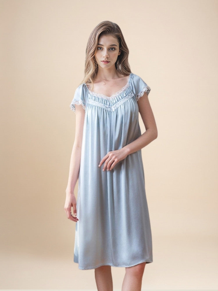 Thalvine - Silk Nightgown | The Silk Avenue