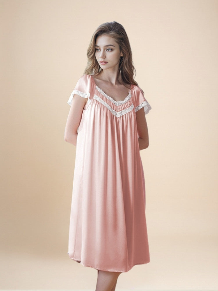 Thalvine - Silk Nightgown | The Silk Avenue