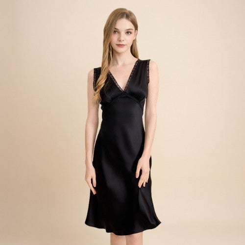 Uvirel - Silk Lace Nightgown | The Silk Avenue
