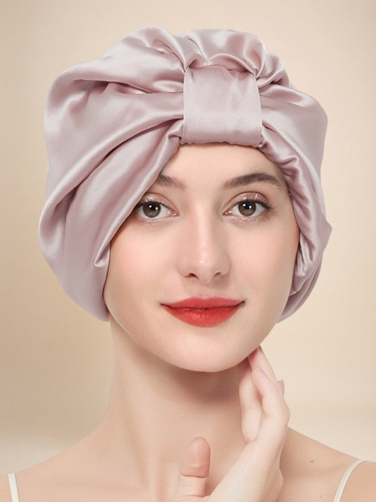 Venara - Double-Layer Silk Sleep Cap | The Silk Avenue