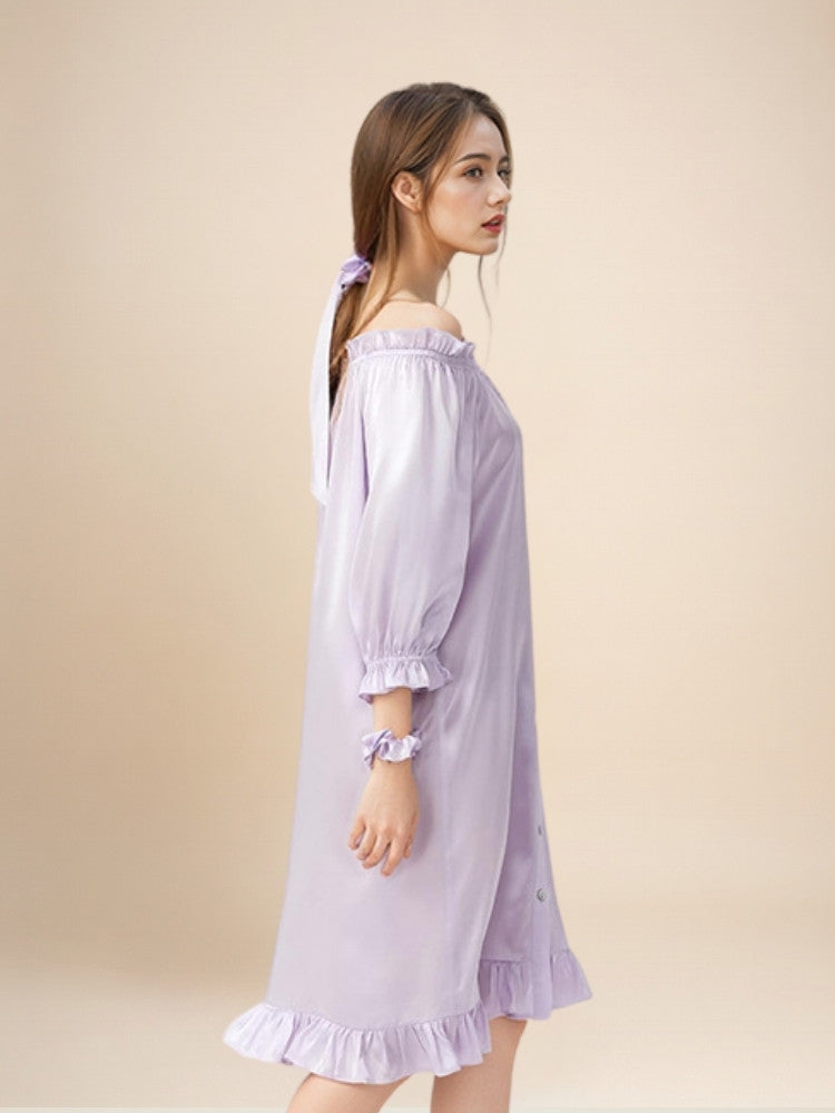 Xaelira - Silk Nightgown | The Silk Avenue