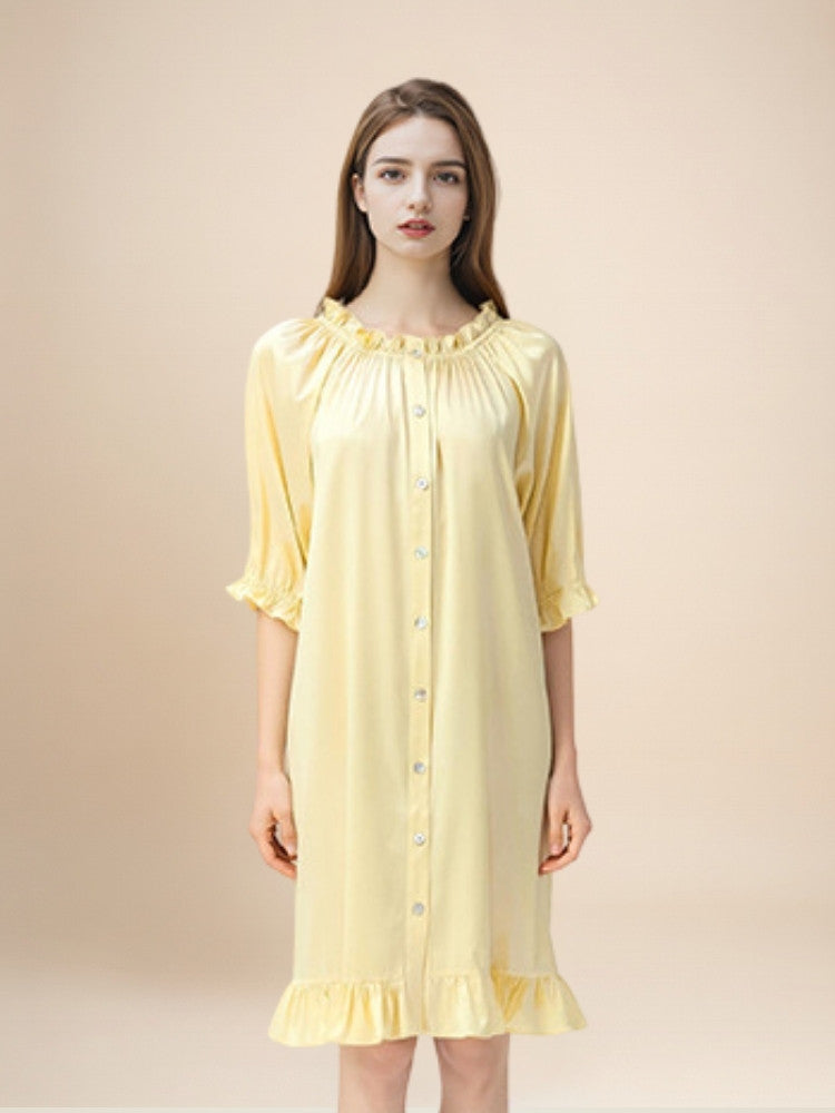 Xaelira - Silk Nightgown | The Silk Avenue