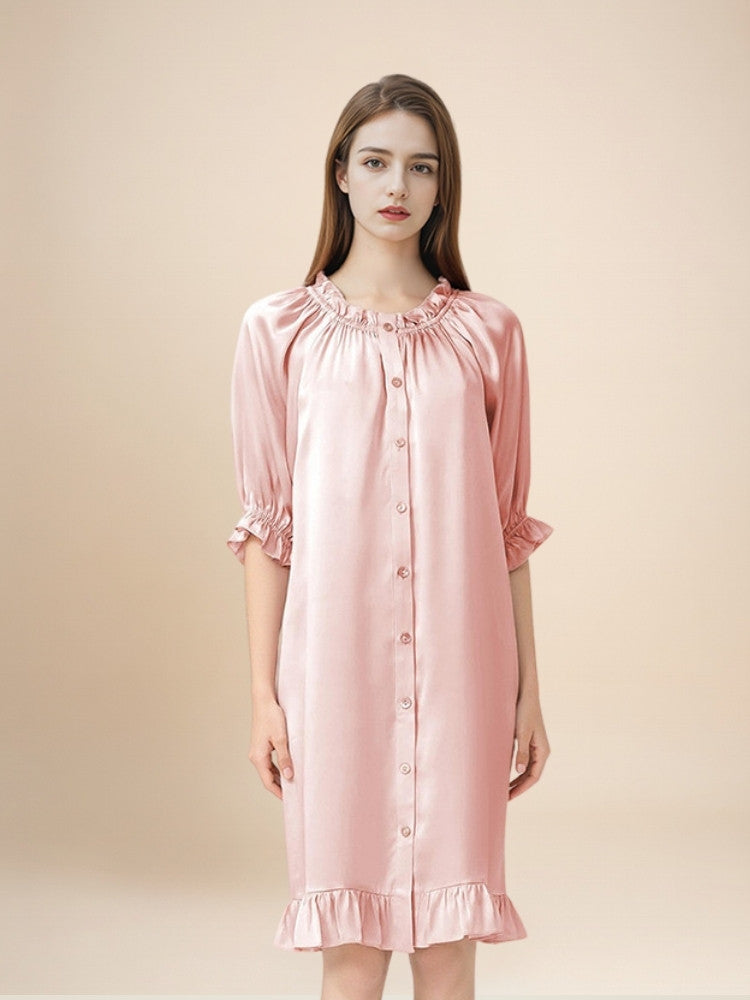 Xaelira - Silk Nightgown | The Silk Avenue