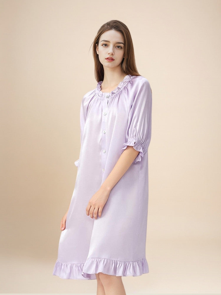 Xaelira - Silk Nightgown | The Silk Avenue
